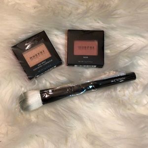 MORPHE BLUSH AND HIGHLIGHTER WITH BRUSH